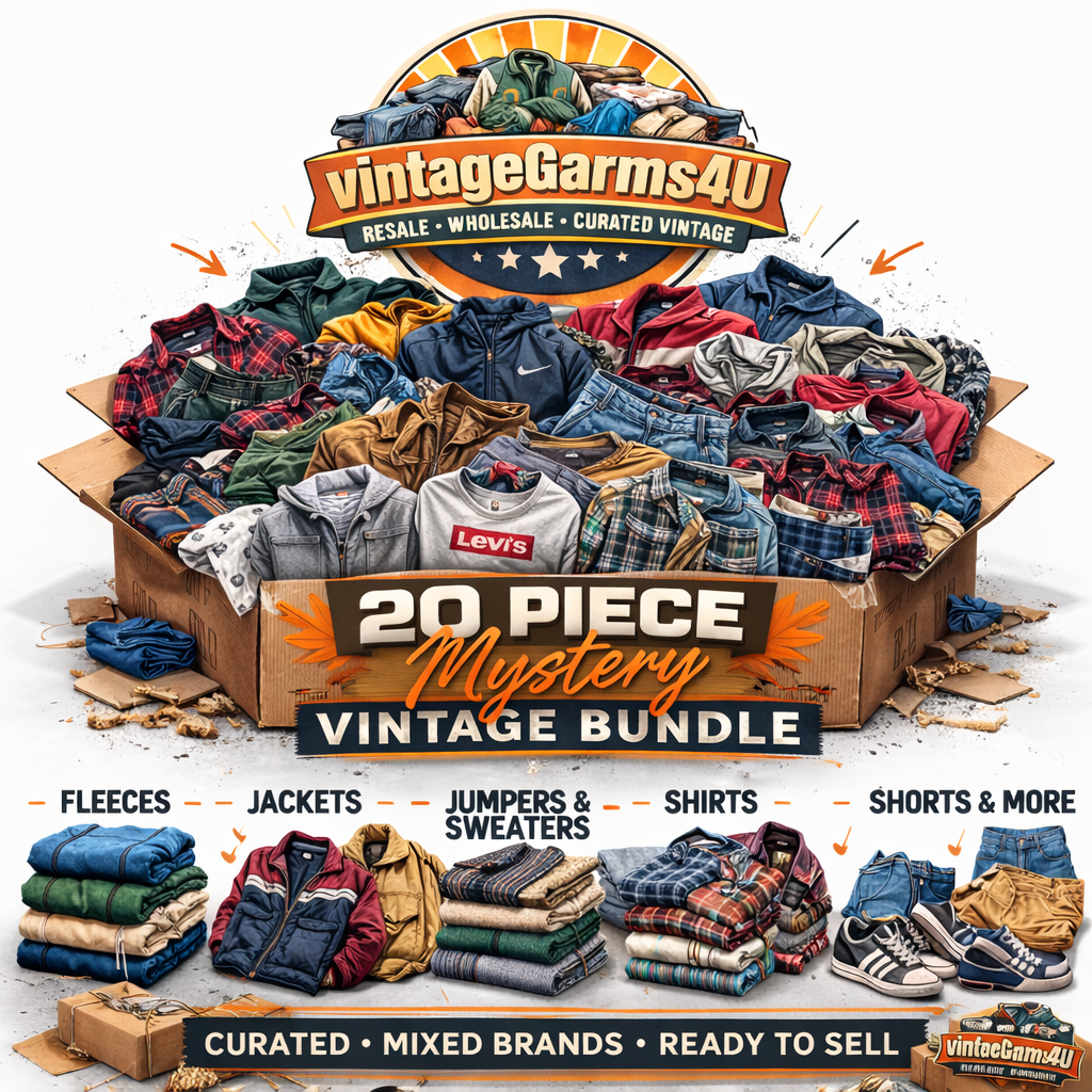 20 Piece Mystery Vintage Bundle Grade A/B