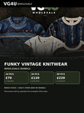 Funky vintage knitwear wholesale bundle UK VG4U 10 20 40 pieces