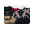 Example funky vintage knitwear wholesale mix on clean background