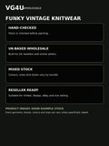 VG4U funky vintage knitwear wholesale bundle information