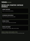 VG4U reseller starter vintage clothing bundle information