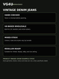 VG4U vintage denim jeans wholesale bundle information